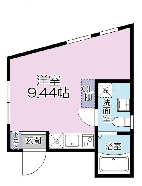 Ｃａｓａ　Ｂｌａｎｃｈｅ　武蔵小山の間取り|間取りです。