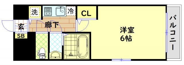 【間取り】 | エステムコート大阪WEST