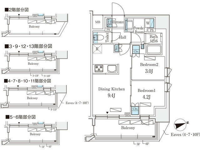 リビオメゾン御茶ノ水ＥＡＳＴの間取り