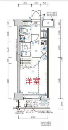 【間取り】 | オーキッドレジデンス鶴見 | 間取りです