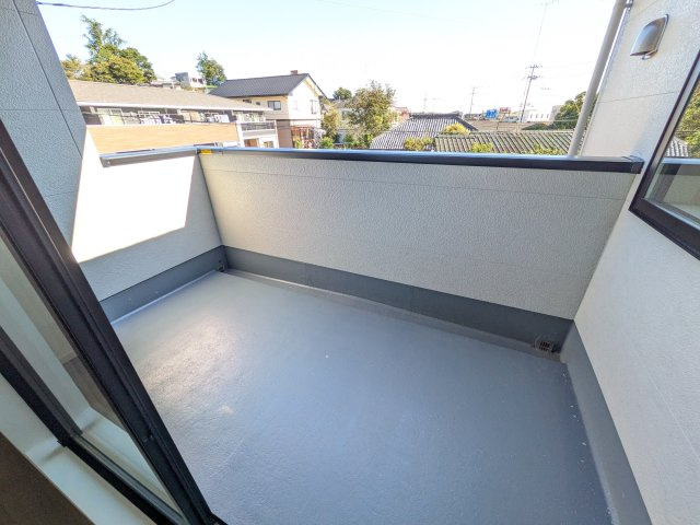 常陸太田市西三町　1期　新築戸建て　4号棟のバルコニー