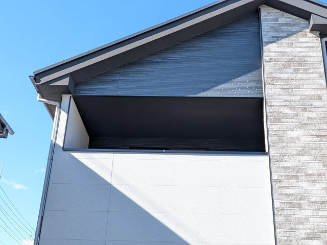 常陸太田市西三町　1期　新築戸建て　4号棟のバルコニー