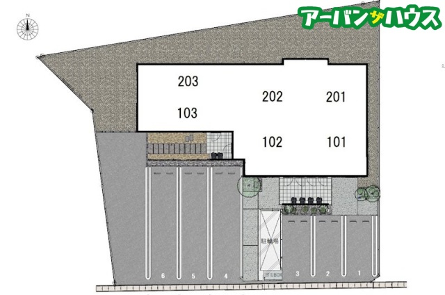 Gratiaの区画図