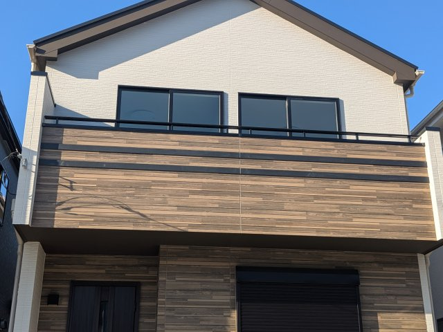 守谷市松ケ丘6丁目15番　新築戸建て　B号棟のバルコニー