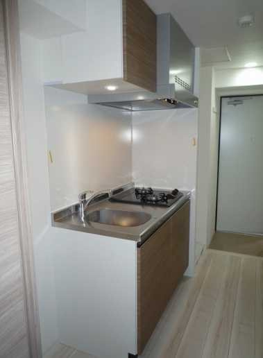 プラスシティ東白楽のキッチン|2口コンロのシステムキッチン！