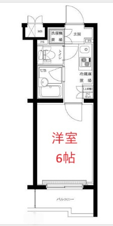 【間取り】 | ルーブル蒲田本町 | 間取り図です