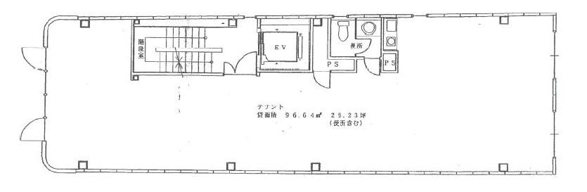 草津市大路１丁目の店舗事務所の間取り