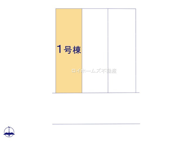 【区画図】 | 一宮市森本４丁目10-9『仲介料無料』新築戸建て | 1号棟
