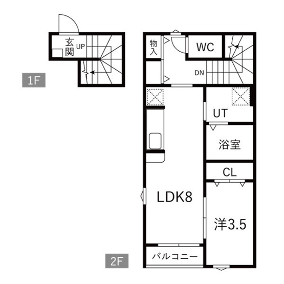【間取り】 | ミオレ