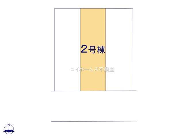 【区画図】 | 一宮市森本４丁目10-9『仲介料無料』新築戸建て | 2号棟
