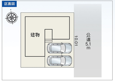 【区画図】 | 沼津市日の出町 新築一戸建て | 区画図です