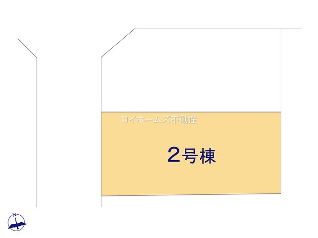 【区画図】 | 豊田市志賀町下番戸21-15『仲介料無料』新築戸建て | 2号棟