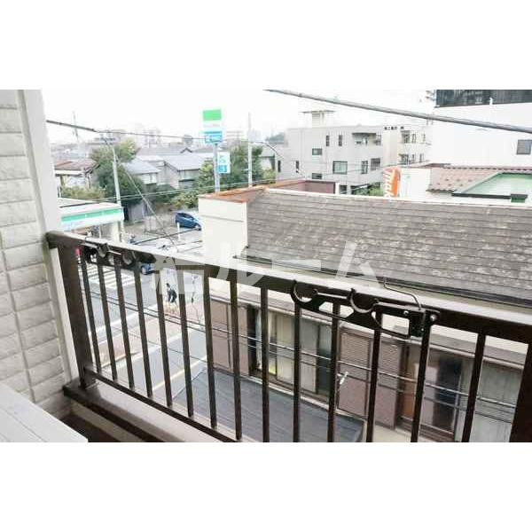 練馬区桜台２丁目の賃貸マンションのバルコニー