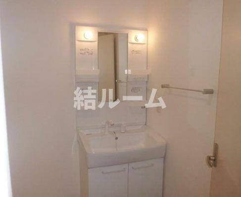 板橋区上板橋２丁目の賃貸マンションの独立洗面台|別号室参考写真