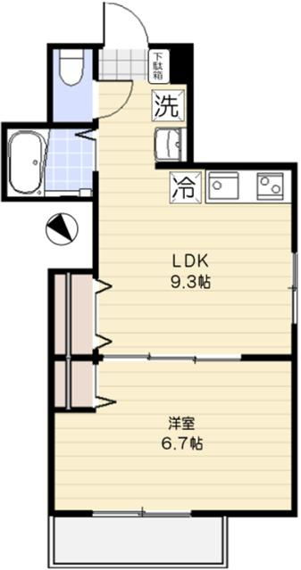 エクセラン松戸Ⅲの間取り|間取図