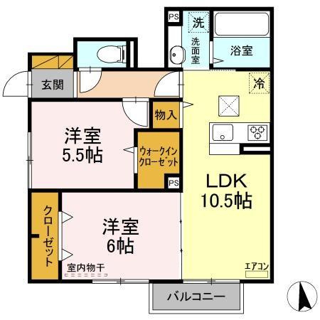 ルアナの間取り
