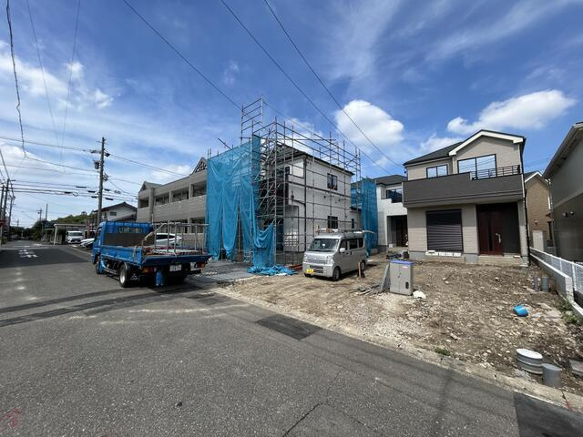 仲介手数料無料）江南市宮後町砂場東１３９番　B号棟の前面道路含む現地写真|文教施設徒歩圏内多数！