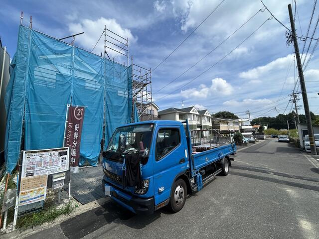 仲介手数料無料）江南市宮後町砂場東１３９番　B号棟の前面道路含む現地写真|閑静な住宅街で環境良好！