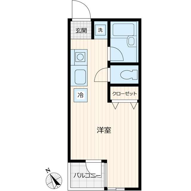 本牧Ｌ２ビルの間取り