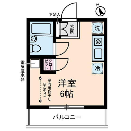 【間取り】 | ヴィラ要町