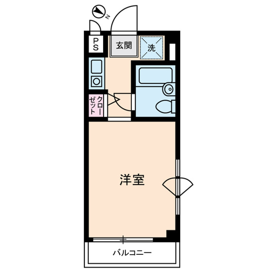 【間取り】 | 豊町中央コーポ