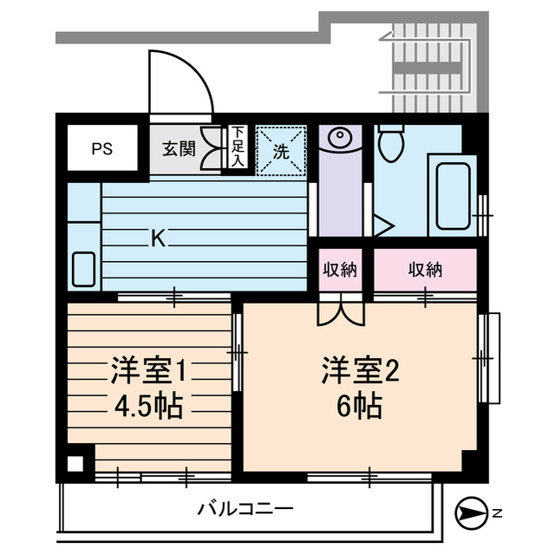 【間取り】 | Ｚマンション