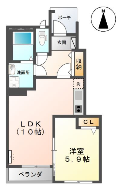 ブライトの間取り