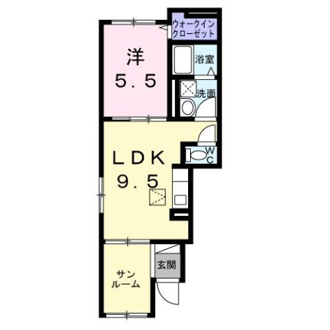 サントゥールの間取り