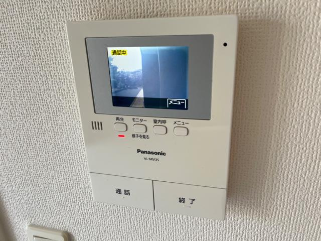 メゾン・シルフィードⅡの内装|カメラ付インターホン