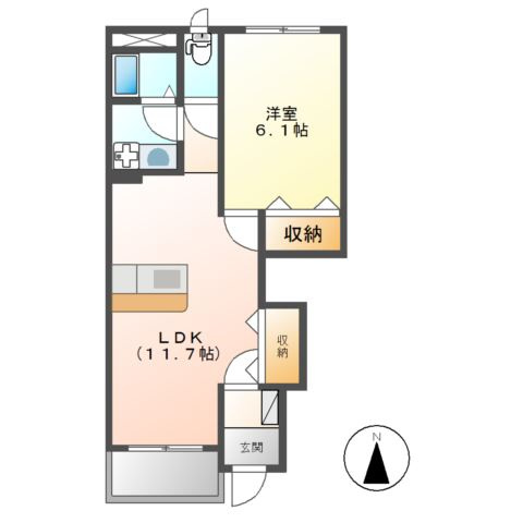 ノーブルハイムの間取り