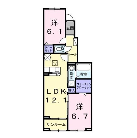エリオスの間取り