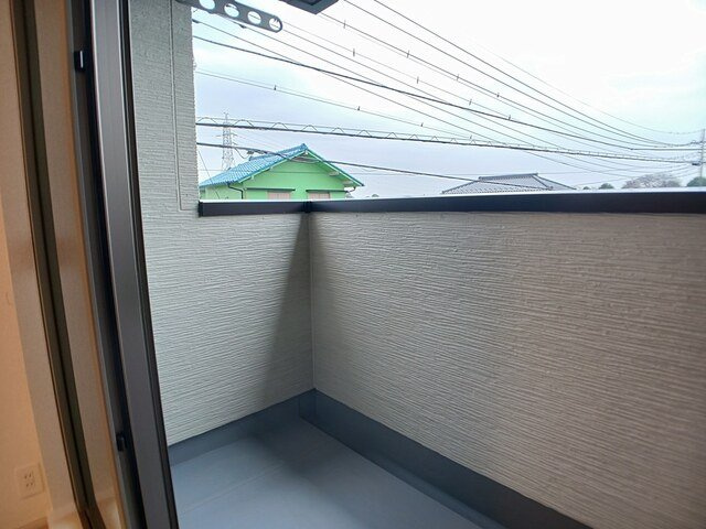 グリーン　フラット　Ａのバルコニー