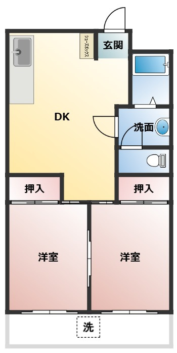 LIBERTY（リバティ）の間取り