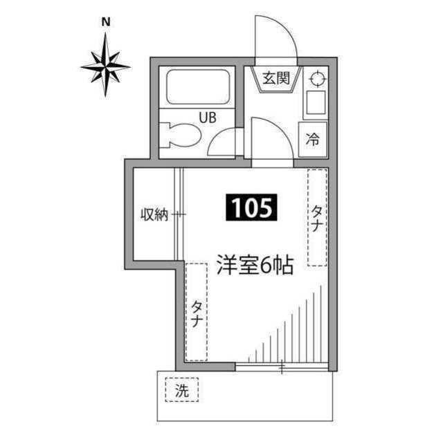 21ホームズの間取り|間取り図