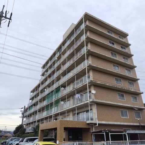 岐阜市粟野西１丁目の賃貸マンションの外観