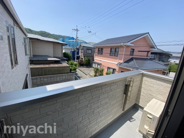 サンステージ八万Ⅱのバルコニー