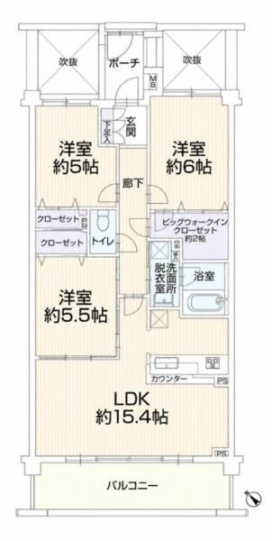 クレストフォルム本郷台サウスステージの間取り|ゆとりの3LDKのリノベーション住戸♪
お気軽にお問い合わせください。