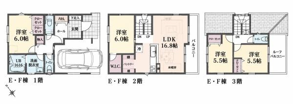 横浜市港北区鳥山町の新築一戸建の間取り|使い勝手の良い4LDK
お気軽にお問い合わせください。