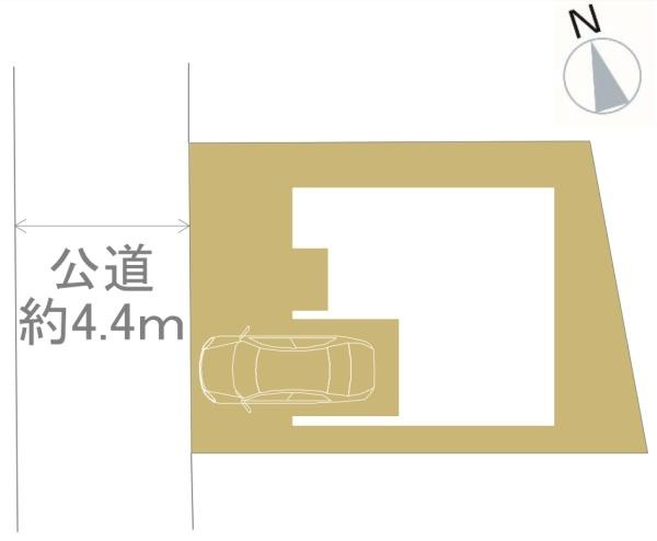 横浜市戸塚区南舞岡３丁目の新築一戸建の区画図|限定1区画の販売です！
お気軽にお問合せ下さい！
