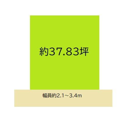 紀の川市粉河　土地の土地図