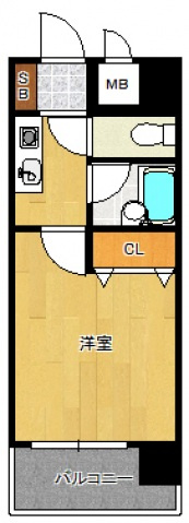 【間取り】 | ステイタスマンション大橋