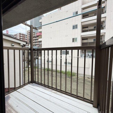 香里新町貸家のバルコニー