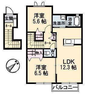 【間取り】 | Ｆｏｒｅ　Ｃａｓｔｌｅ　２