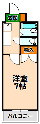 【間取り】 | メゾングリーン