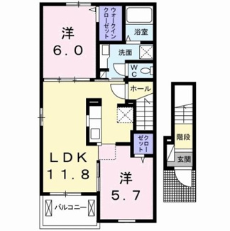 【間取り】 | エフォートレス　八万