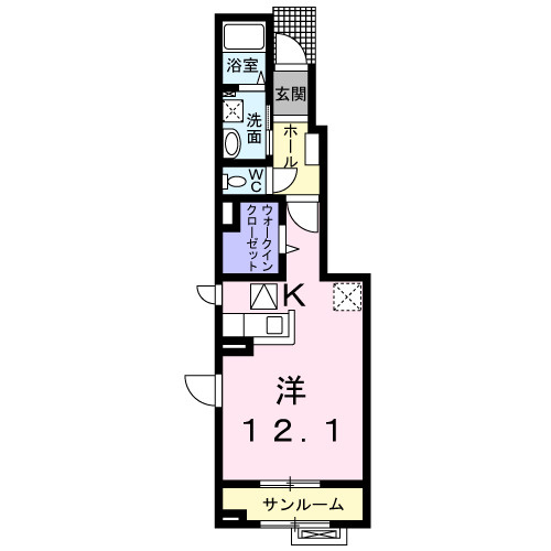 ラ・ルジュ・アンの間取り