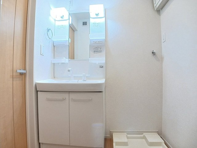 ラスパトハイツの洗面所