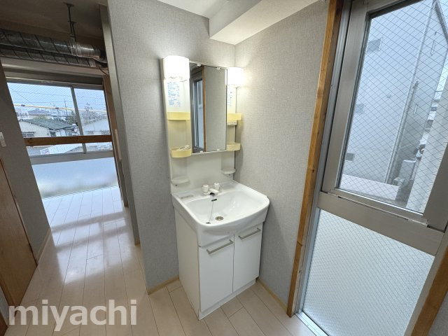 カメゾン南昭和の洗面所