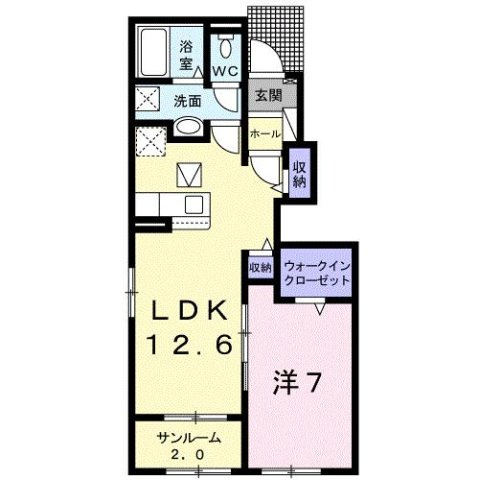 シャルールの間取り