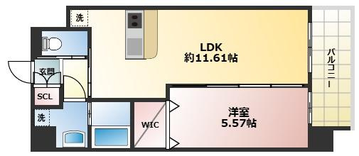 プレジオさくら夙川の間取り